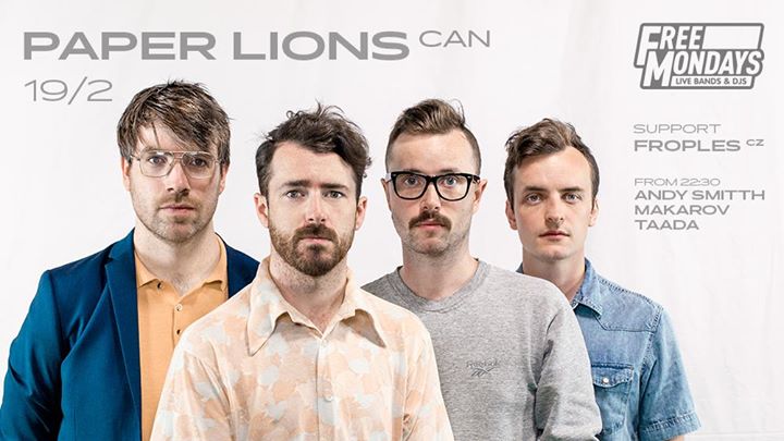 Paper Lions + Froples - Praha