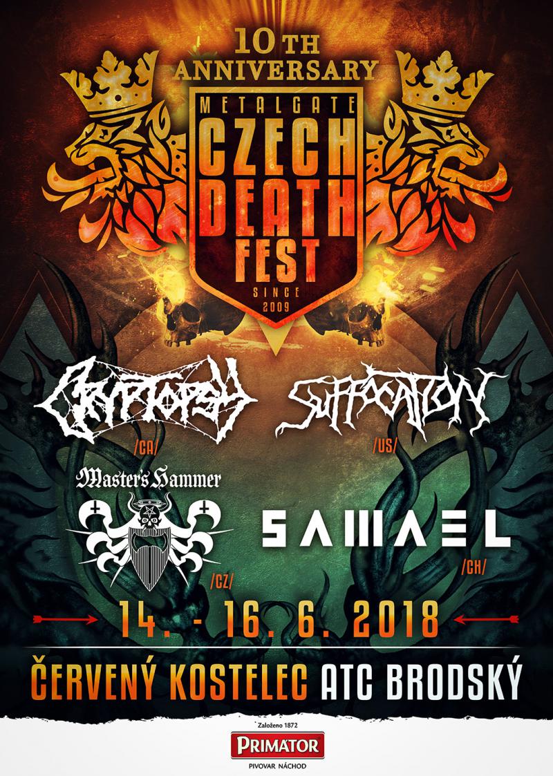 MetalGate Czech Death Fest 2018 - Červený Kostelec