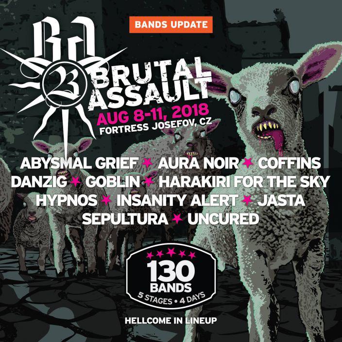 Brutal Assault 2018 - Jaroměř