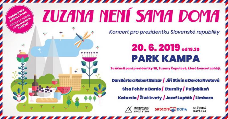 Zuzana není sama doma - Koncert pro prezidentku Slovenské rep. - Praha