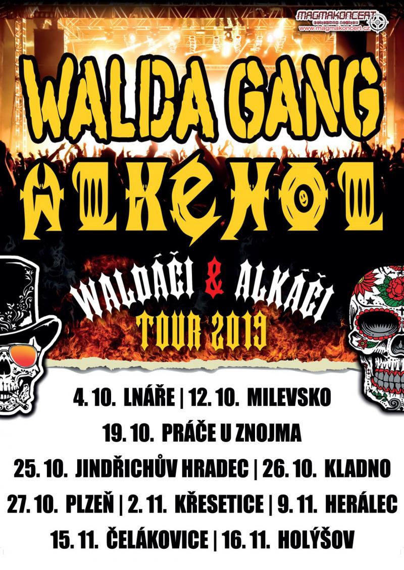 Walda Gang + Alkehol - Waldáči & Alkáči Tour 2019 - Plzeň