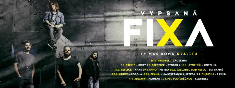 Vypsaná fiXa - Ty máš doma Kvalitu tour - Chrudim