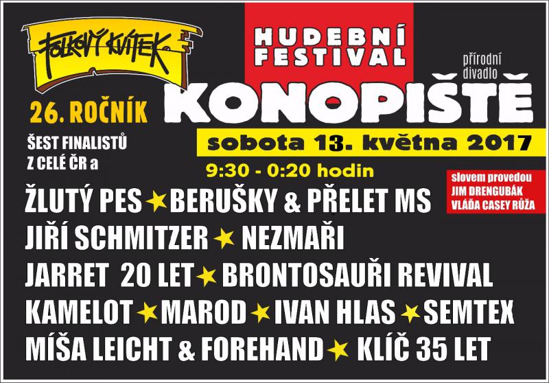 Folkový kvítek 2017 - Konopiště