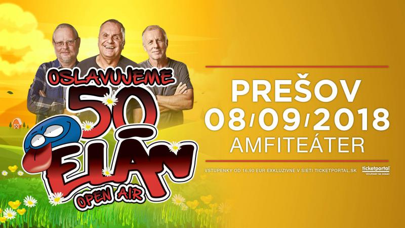 Elán - Slavíme 50 tour 2018 - Prešov