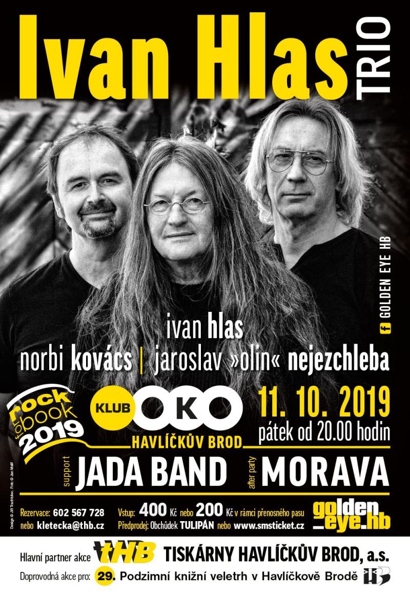 Ivan Hlas Trio + Morava + Jada band - Havlíčkův Brod