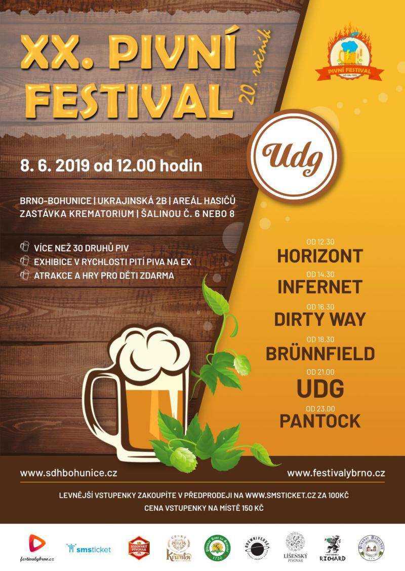 XX. Pivní festival Bohunice - Brno