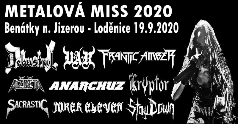 Metalová Miss 2020 - Benátky nad Jizerou