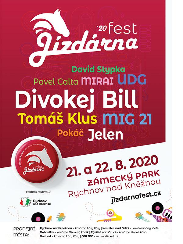 Jízdárna Fest 2020 - Rychnov nad Kněžnou