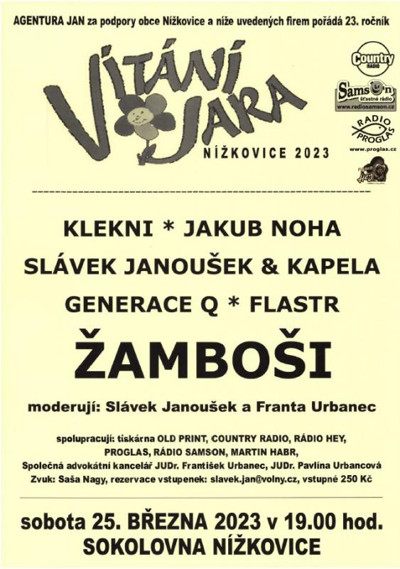 Vítaní jara, Nížkovice 2023 - Nížkovice