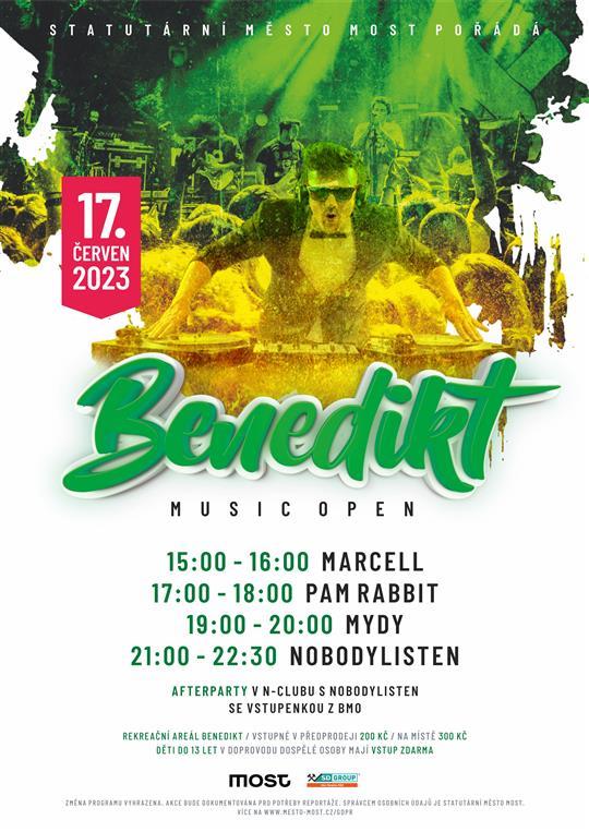 Benedikt Music Open 2023 - Most (CZ)
