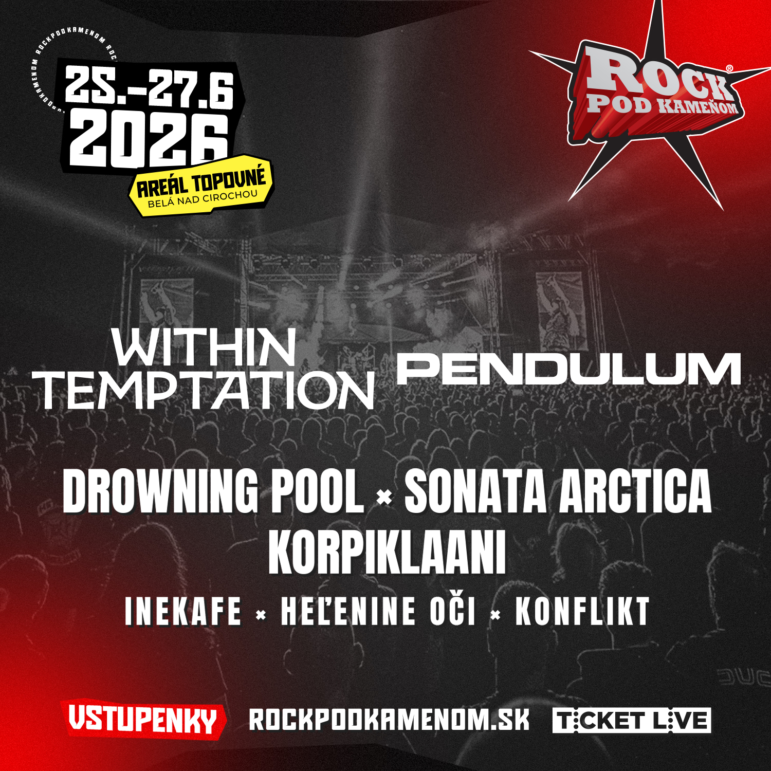 Rock pod kameňom 2026 - Belá nad Cirochou
