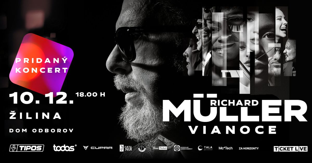 Richard Müller - Vianočné turné 2025 - Žilina