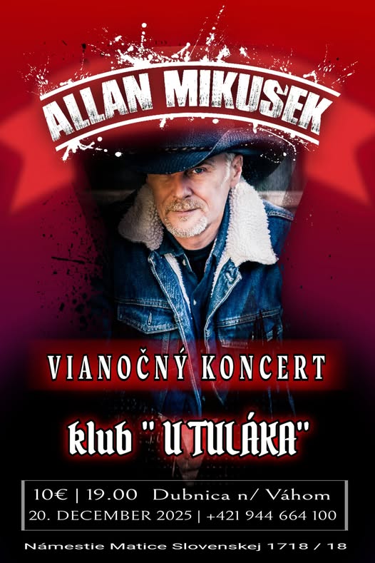 Allan Mikušek - Vianočný koncert - Dubnica nad Váhom