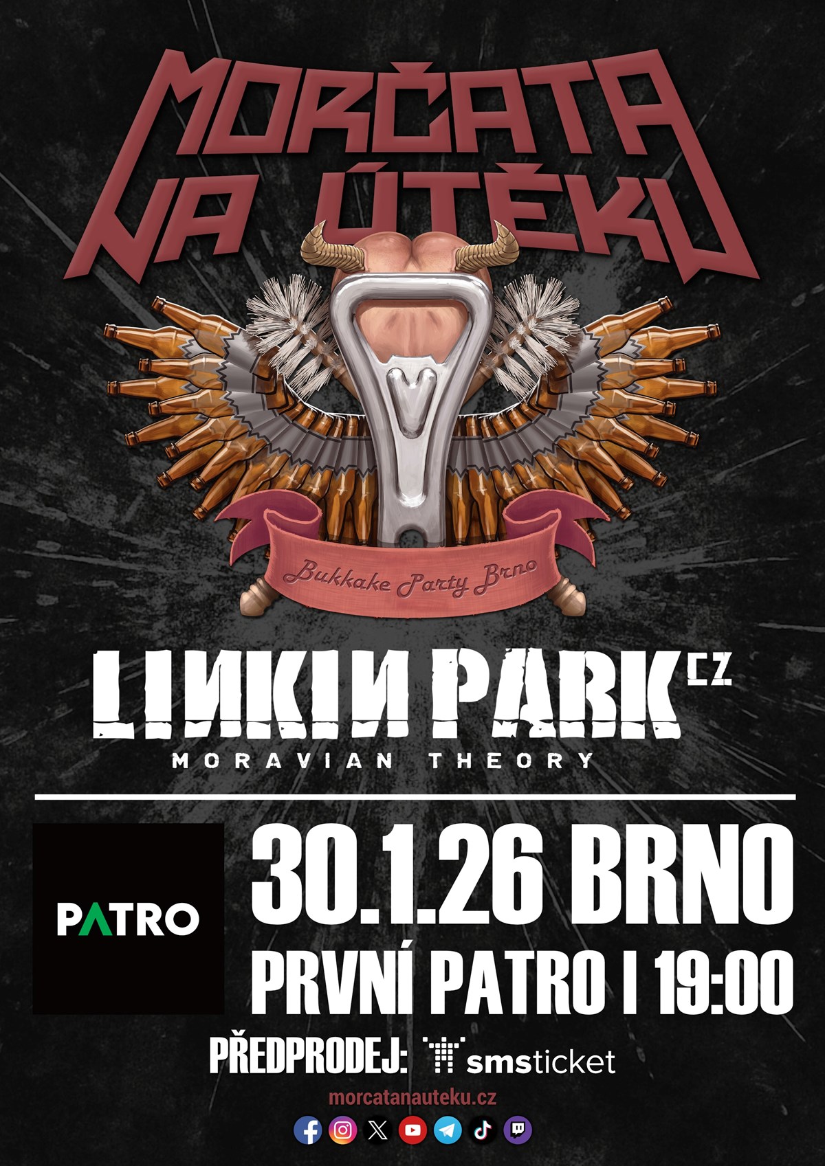 Morčata na útěku + Linkin Park CZ - Brno
