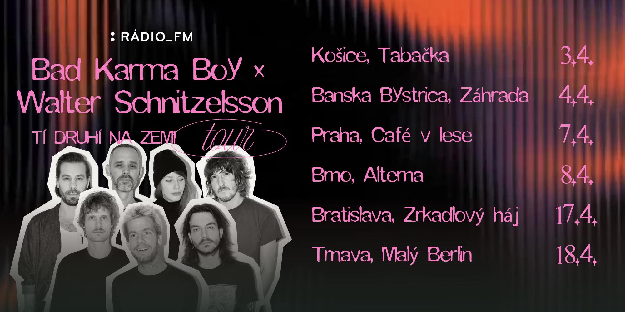 Bad Karma Boy + Walter Schnitzelsson - TOUR 2026 - Trnava
