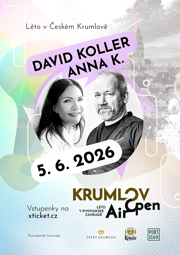 David Koller + Anna K. - Krumlov Open Air 2026 - Český Krumlov