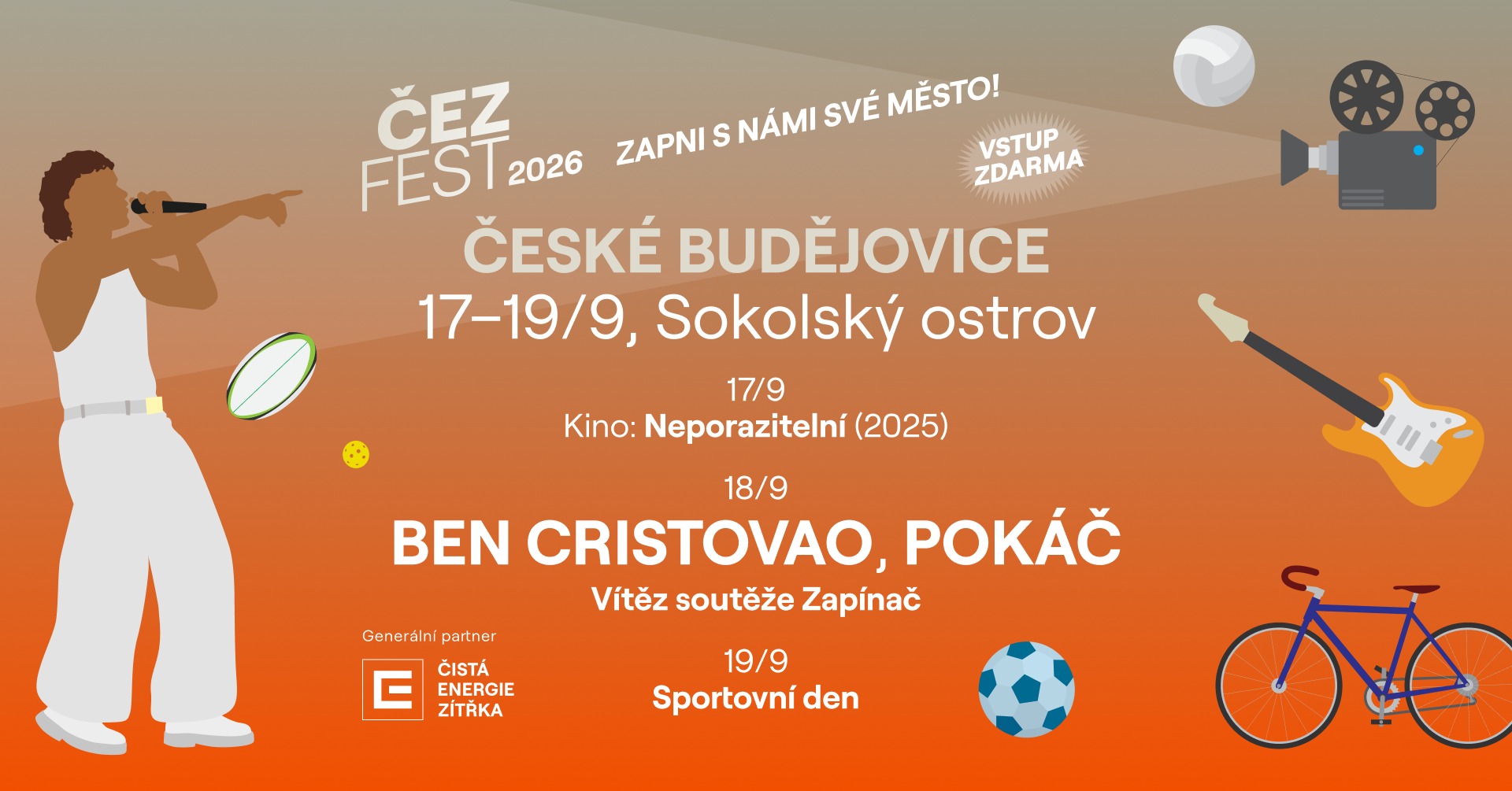 ČEZ FEST 2026 - České Budějovice