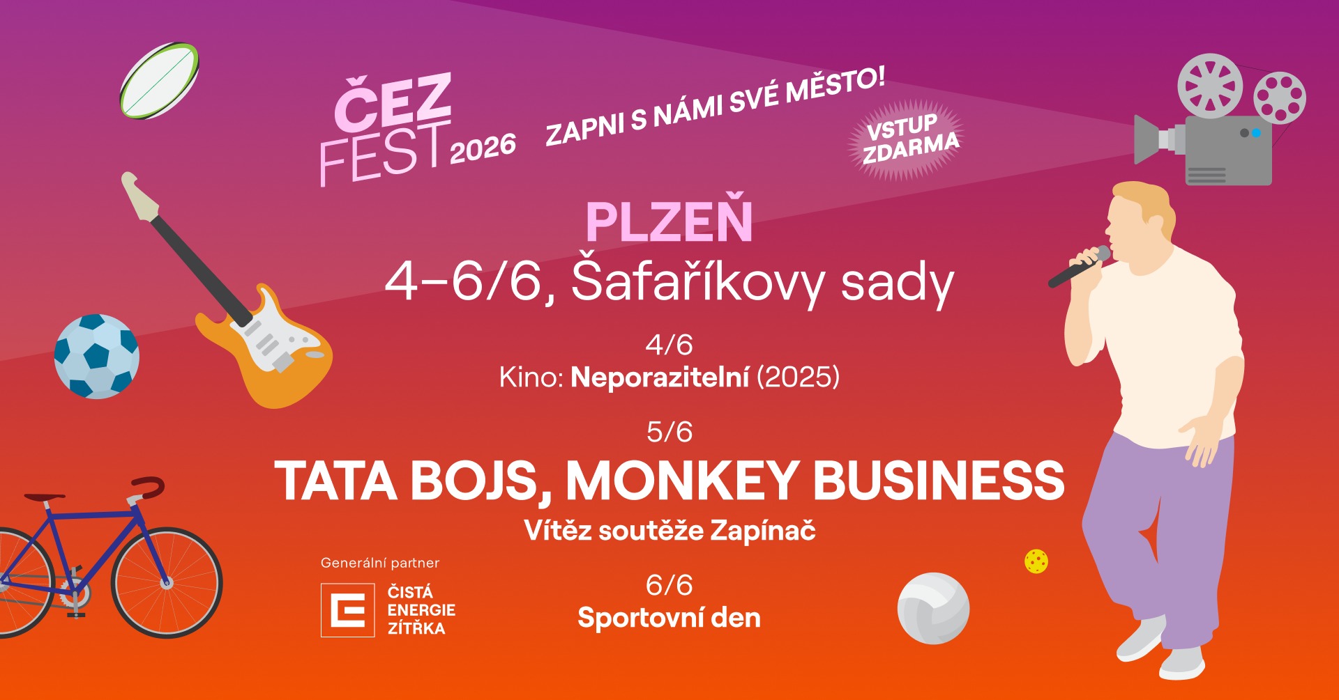 ČEZ FEST 2026 - Plzeň