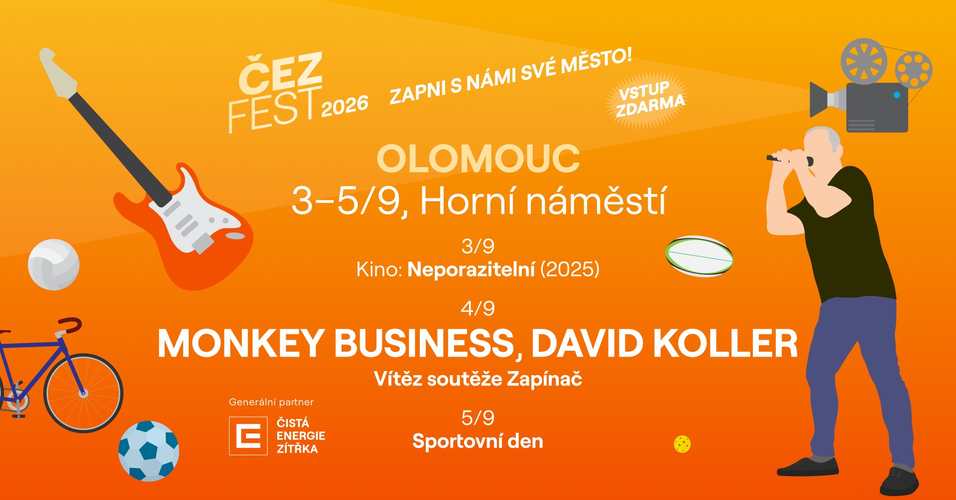 ČEZ FEST 2026 - Olomouc