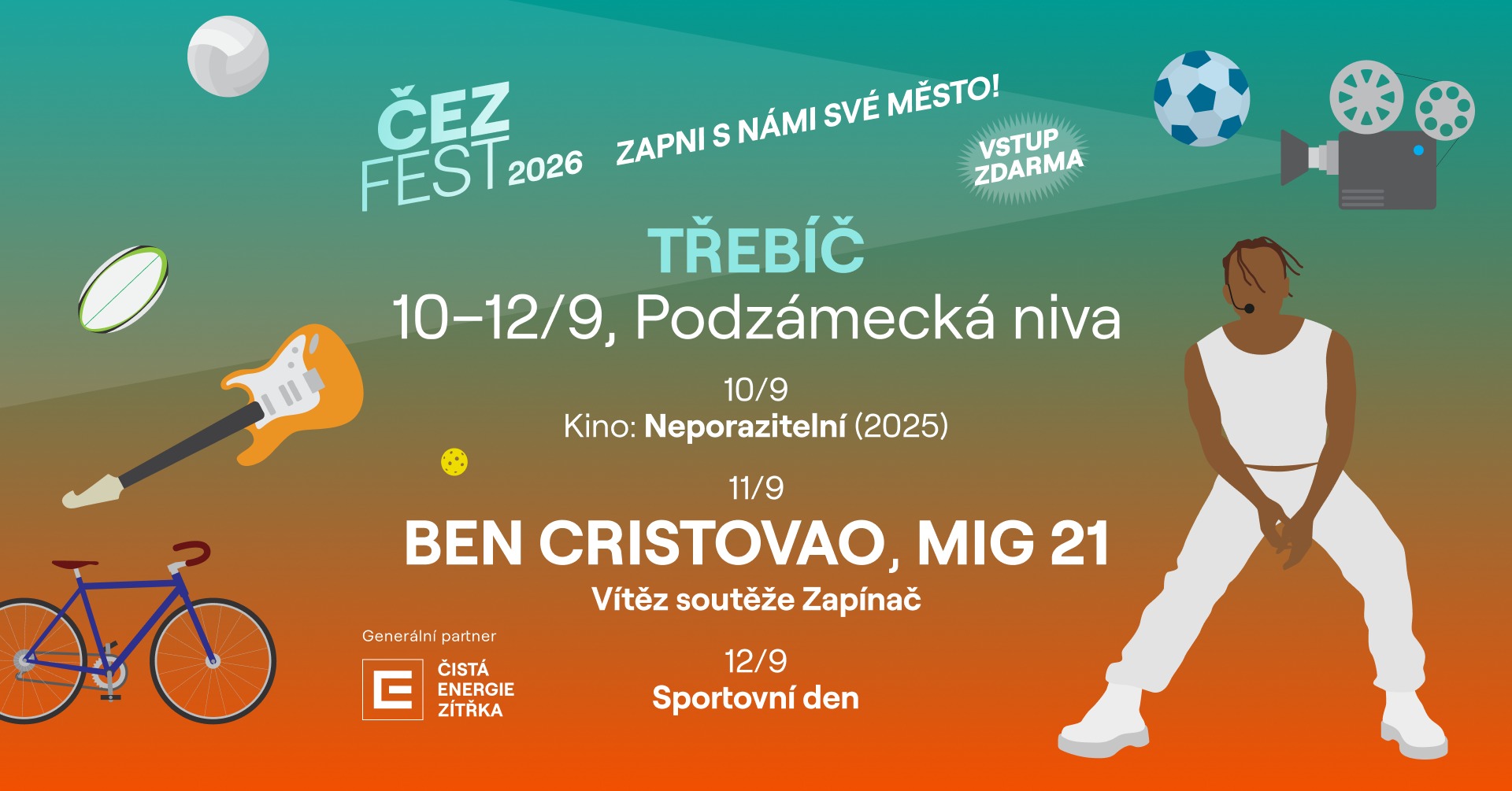 ČEZ FEST 2026 - Třebíč