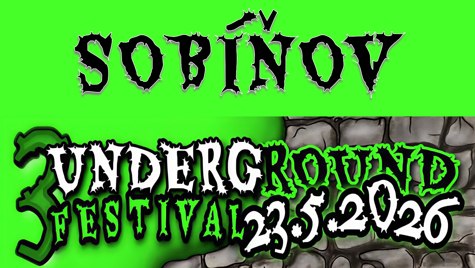 Underground Festival Sobíňov 2026 - Sobíňov