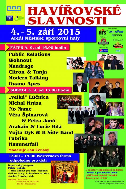Havířovské slavnosti 2015 - Havířov