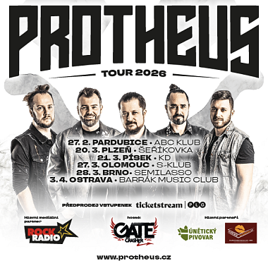 Gate Crasher + Protheus - Tour jaro 2026 - Pardubice
