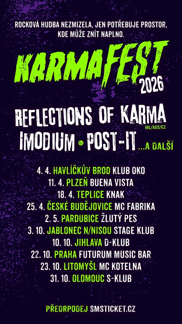 -Reflections of Karma + Imodium + Post-it - KarmaFest 2026