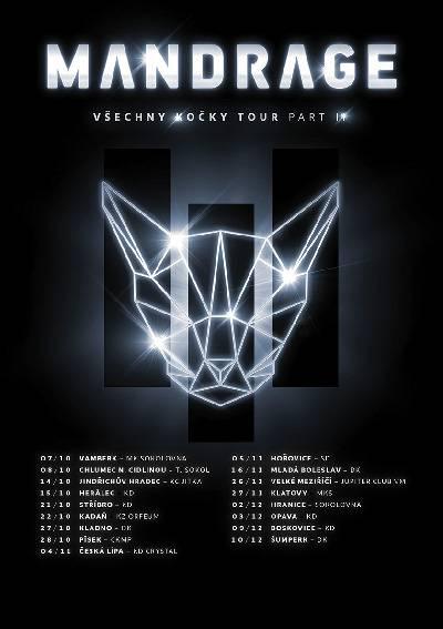 Mandrage - Všechny kočky tour part II