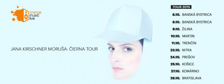 JANA KIRSCHNER - MORUŠA ČIERNA Tour 2015 - Bratislava