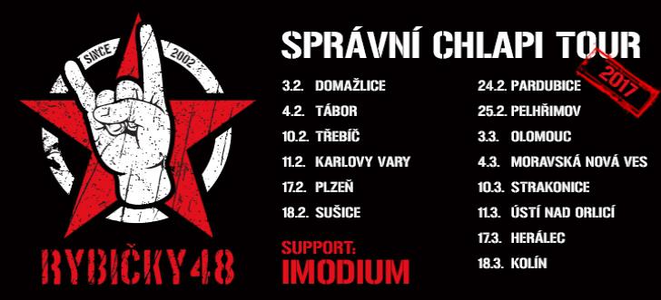 Rybičky 48 - Správní chlapi tour 2017 - Pelhřimov