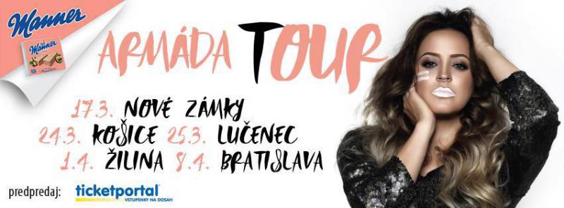 Dominika Mirgová - Armáda Tour - Nové Zámky
