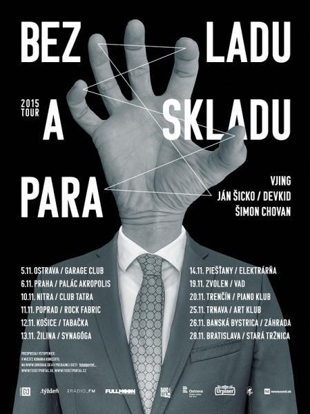 Bez ladu a skladu a Para tour 2015 - Košice