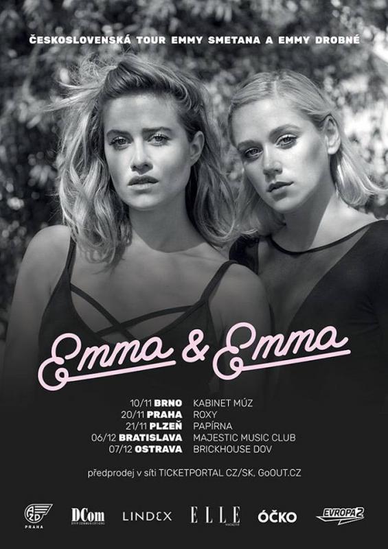 Emma Smetana + Emma Drobná - Emma & Emma Tour - Praha