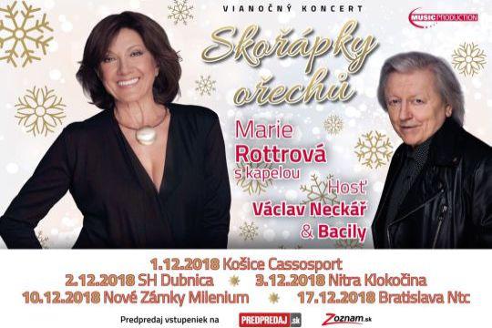 Marie Rottrová + Václav Neckář - Skořápky ořechů - Nové Zámky