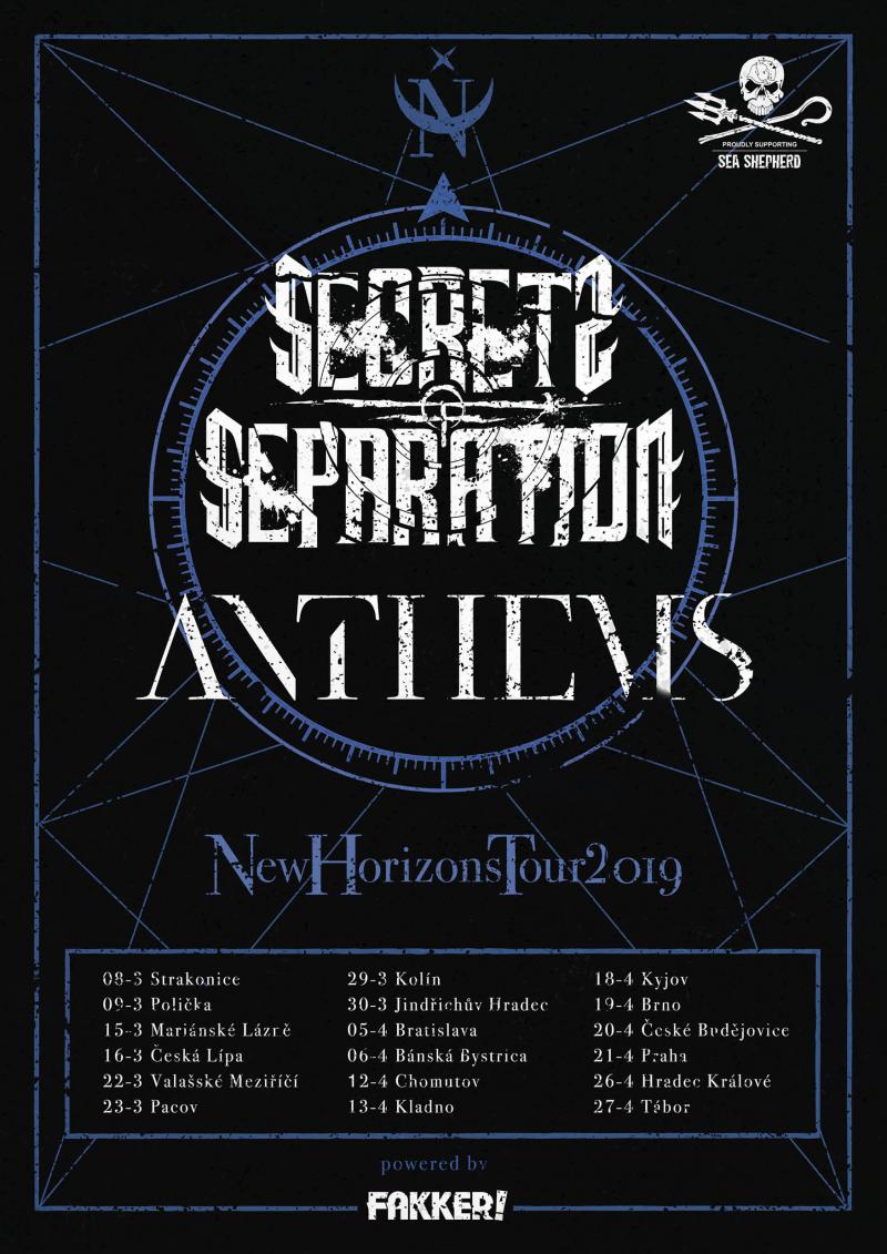 Anthems + Secrets of Separation - New Horizons tour 2019