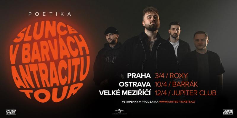 -Poetika - SLUNCE V BARVCH ANTRACITU TOUR