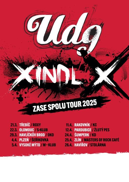 -Xindl X + UDG - Zase spolu tour 2025