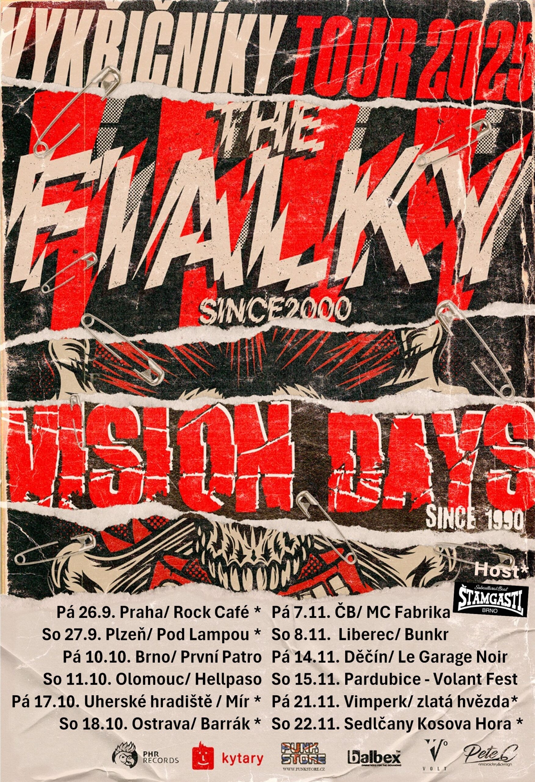 The Fialky + Vision Days - Vykřičníky Tour 2025 - Vimperk