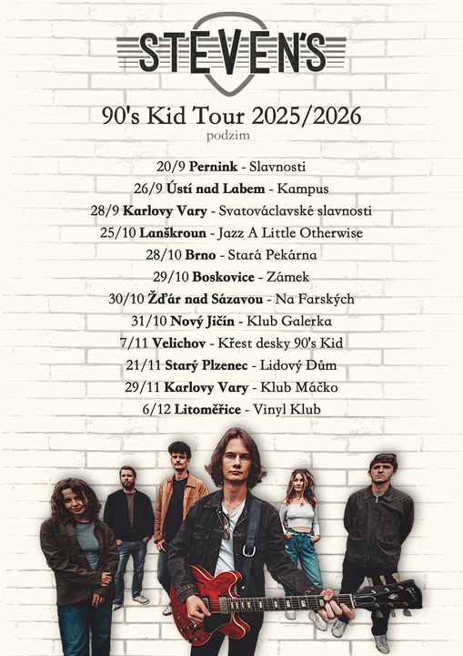 Steven’s - 90’s Kid Tour - Brno