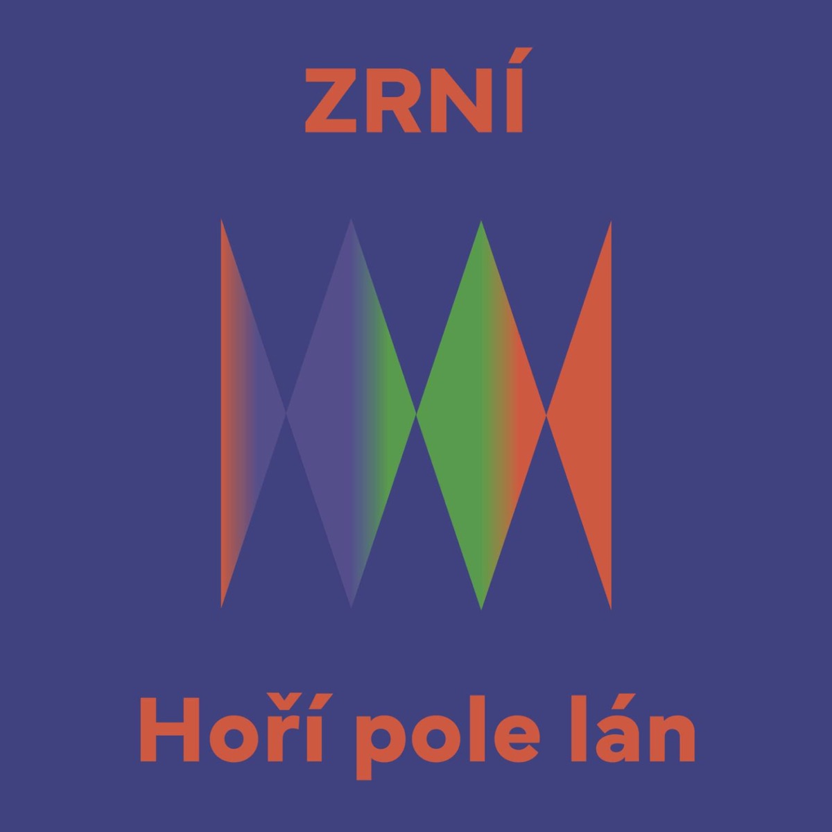Hoří pole lán