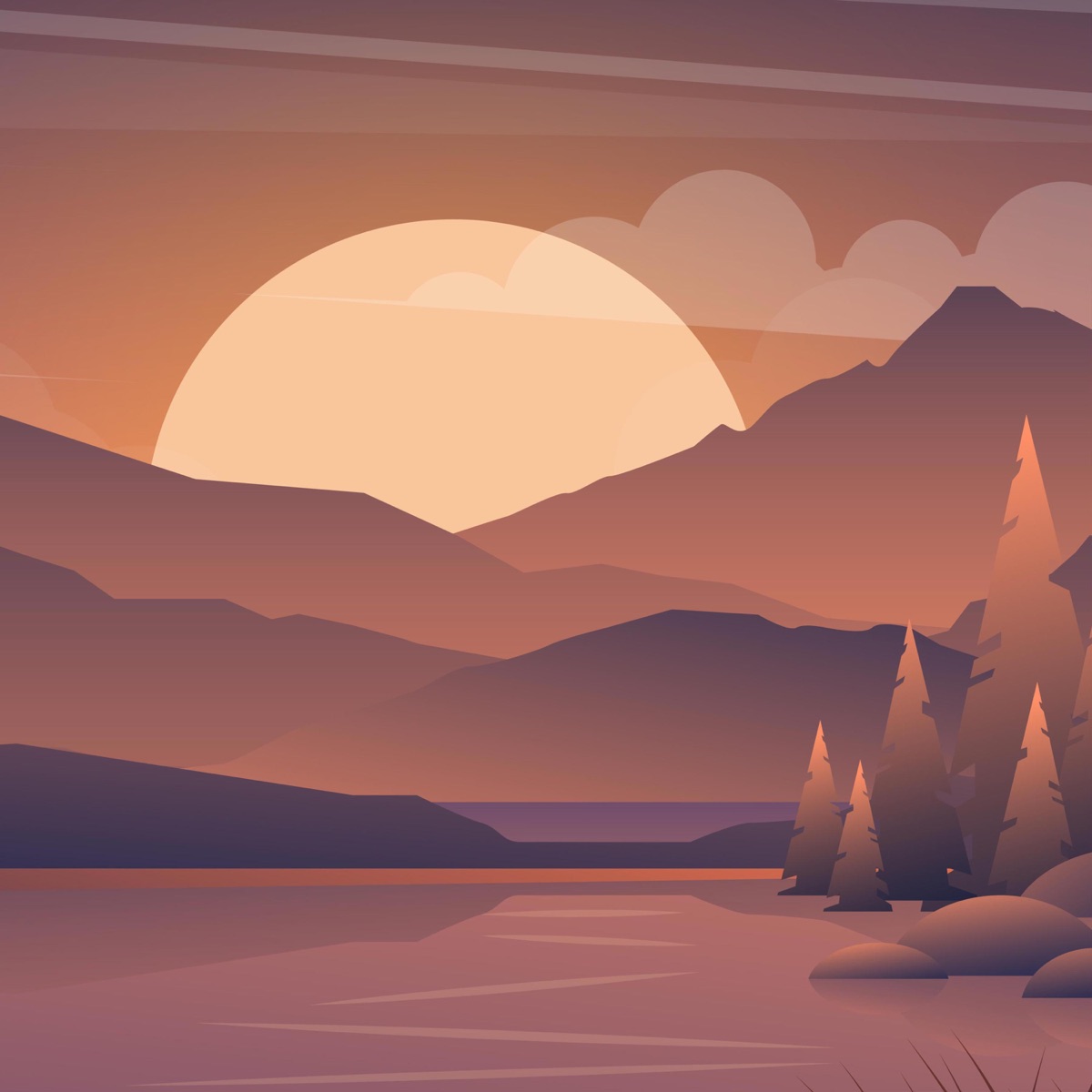 The sun