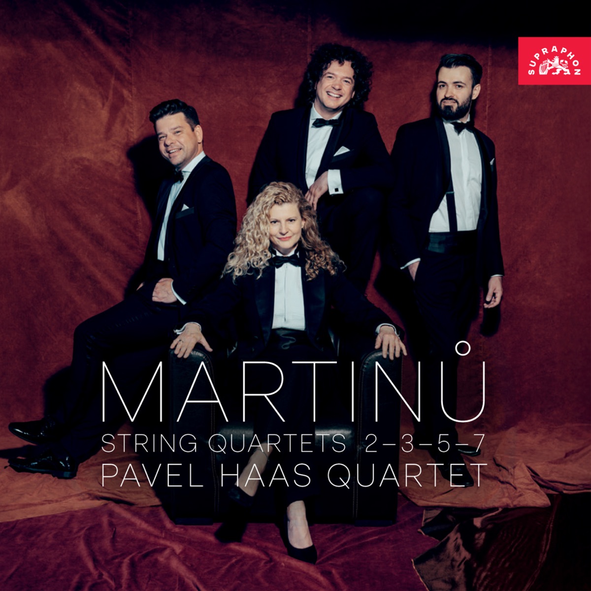 Martinů: string quartets nos. 2, 3, 5, 7