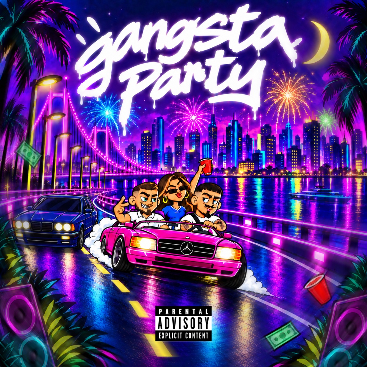 Gangsta párty (feat. Tunisino, Pokračuj)