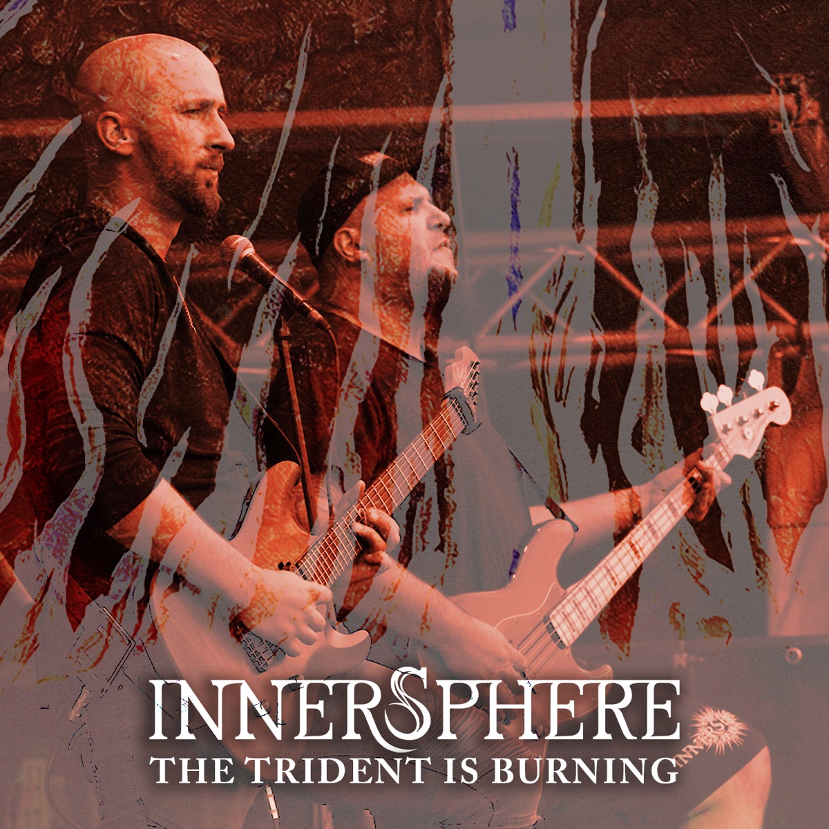 The trident is burning