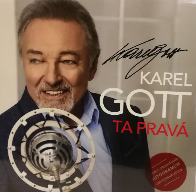 Ta pravá Karla Gotta vychádza na vinylovej platni s autogramom