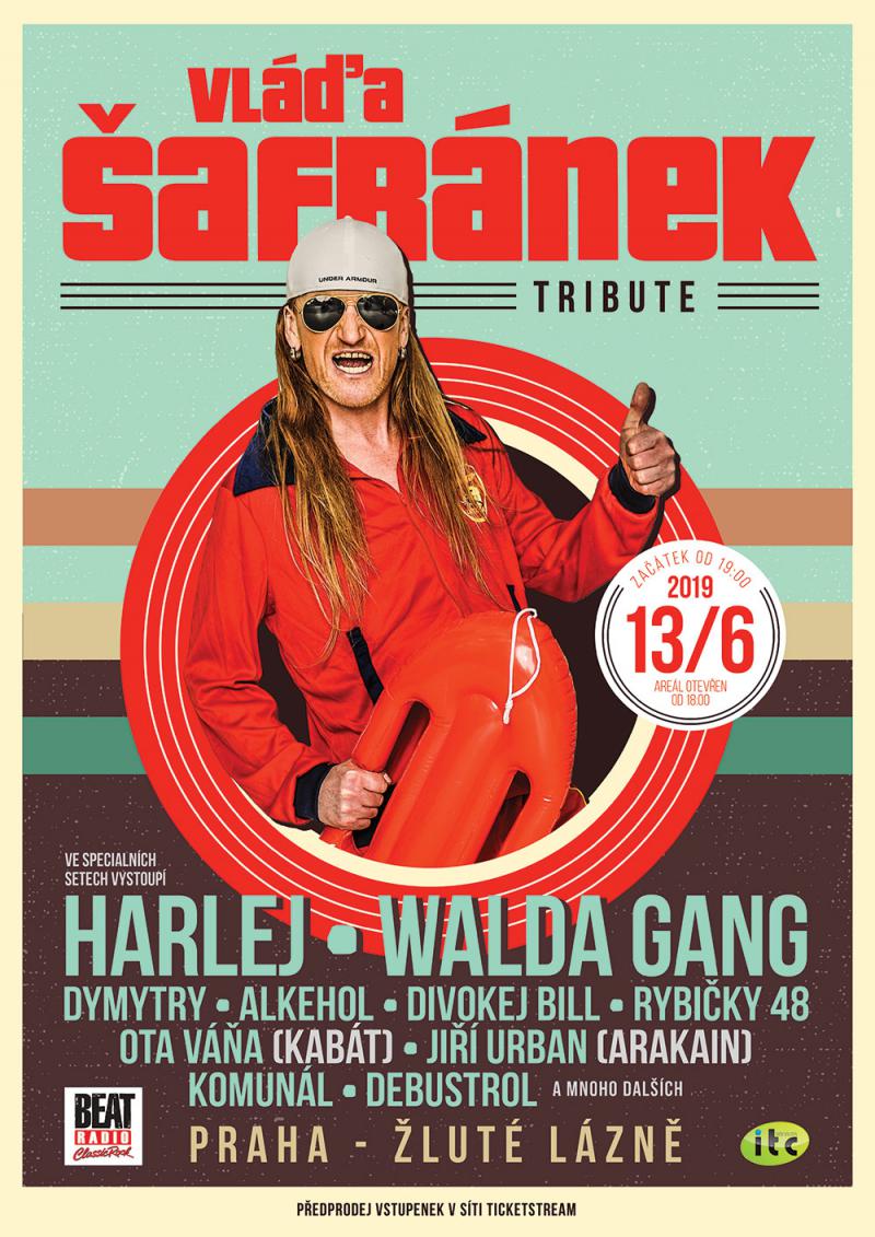 Skupiny HARLEJ, WALDA GANG, RYBIČKY 48 ad. zahrají v den nedožitých zpěvákových narozenin.