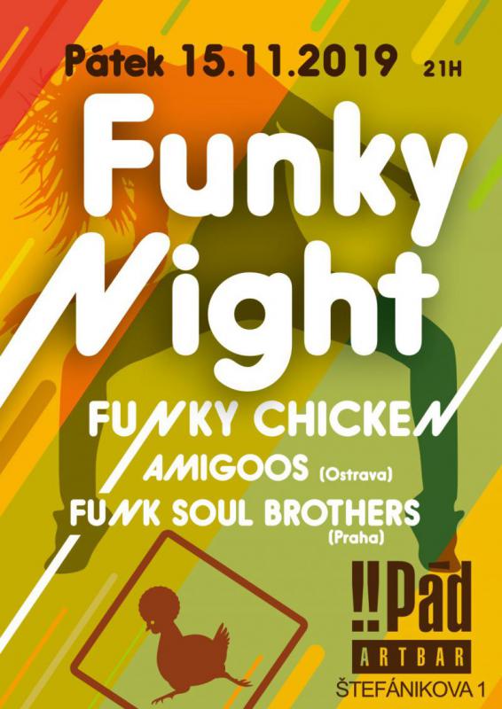 Funky Night potřetí. Večírek, který v Brně nemá obdoby.