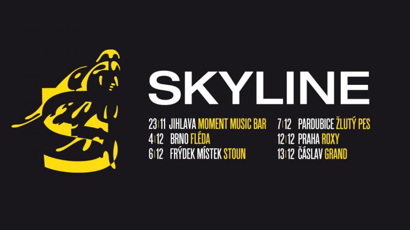 Kapela Skyline vyráží na sérii koncertů, v pražské Roxy zahraje 12. prosince