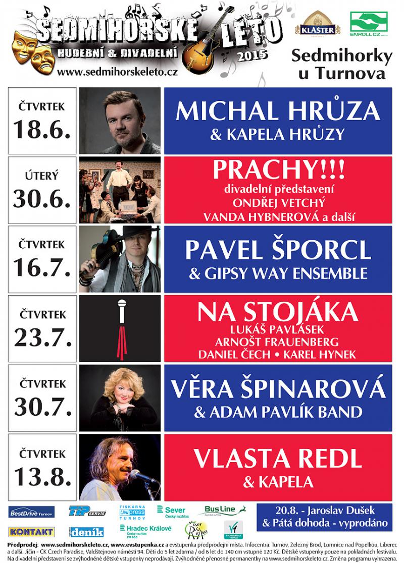Hudební a divadelní Sedmihorské léto 2015 právě odstartovalo!